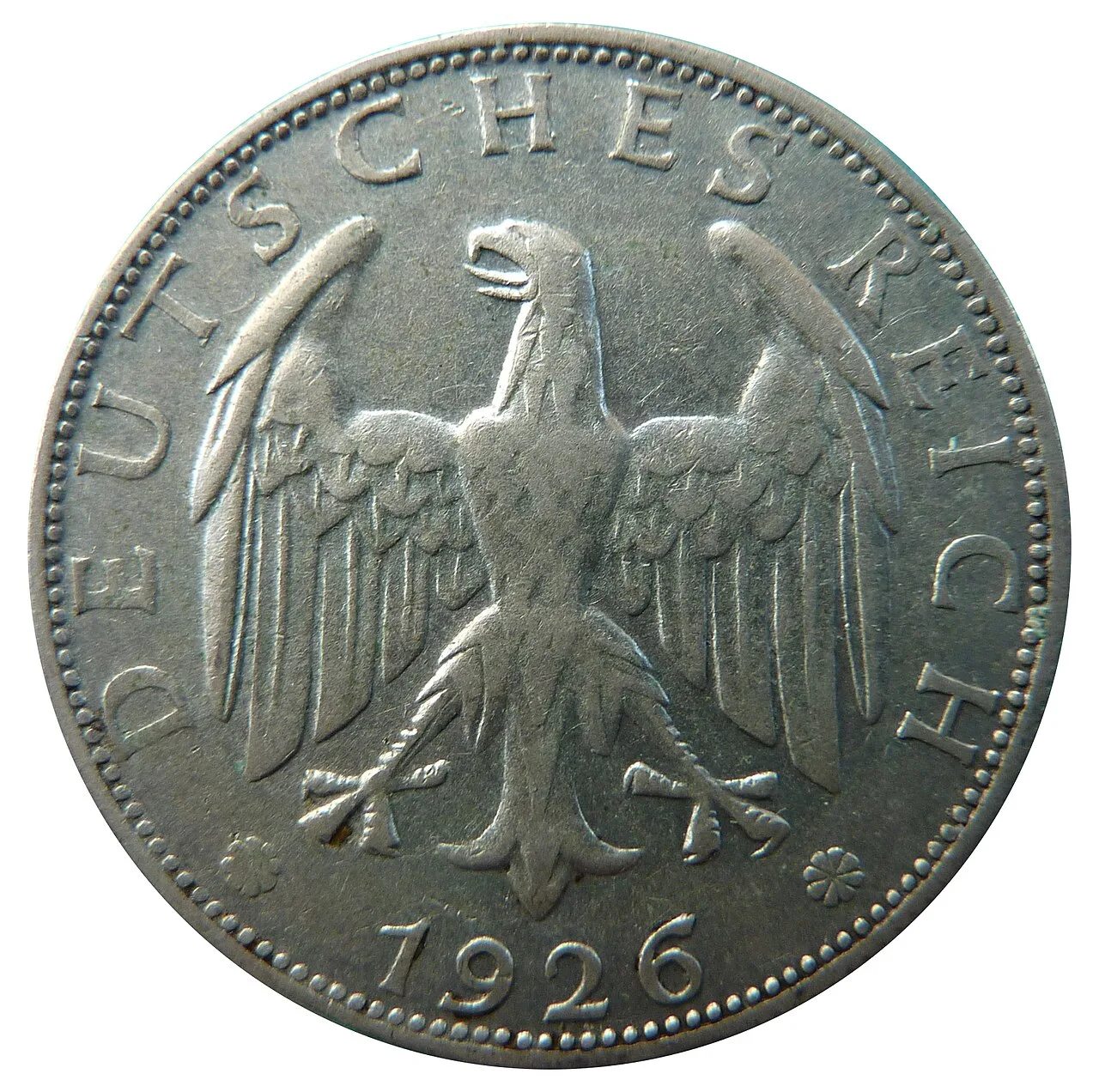 1926 Indian Head $2.5 with distinctive recessed design
