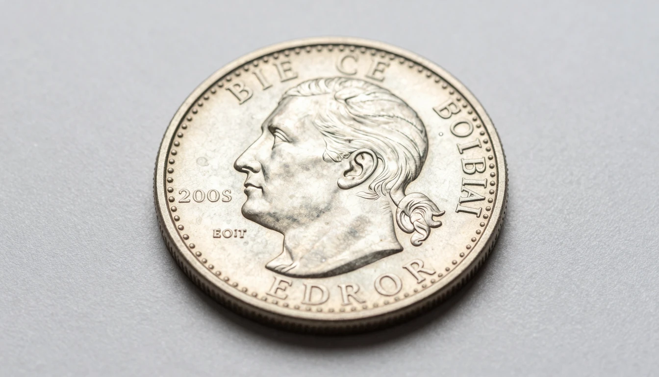 Lincoln cent with BIE error between B and E in LIBERTY