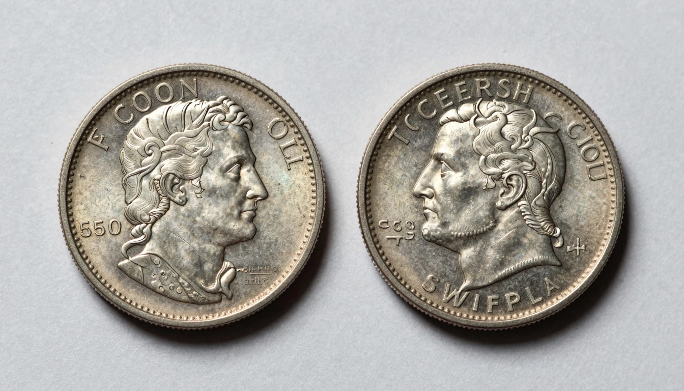 Comparison to Known Genuine Samples coin showing distinctive features that drive collector interest