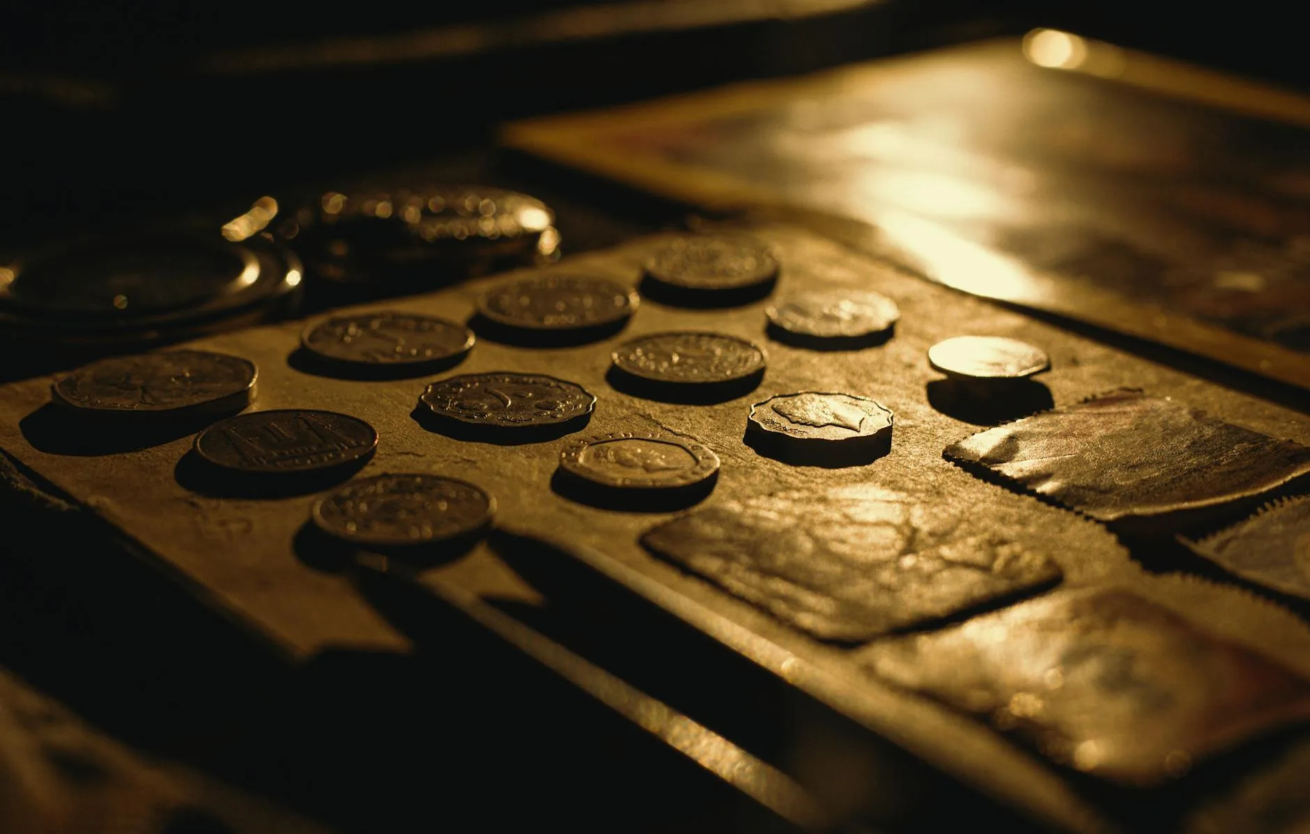 Incorrect Metal Composition numismatic photograph capturing unique die markers and surface texture
