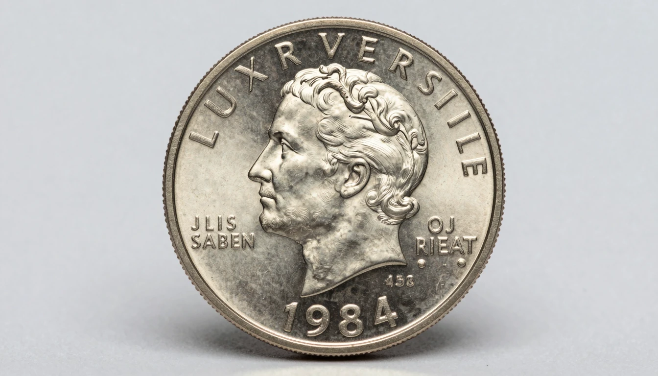 1984 Proof Set with pristine condition in original cases
