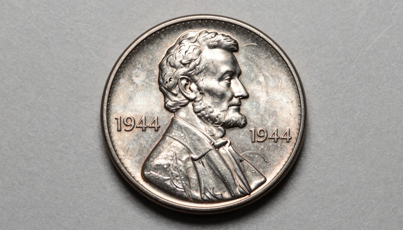 1944 Steel Wheat Penny: Identification and Value Reference